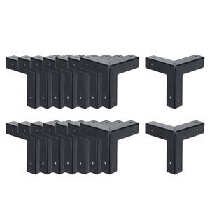 Netapack-ambalaj destek malzemeleri-kısa siyah metal kenar koruyucu